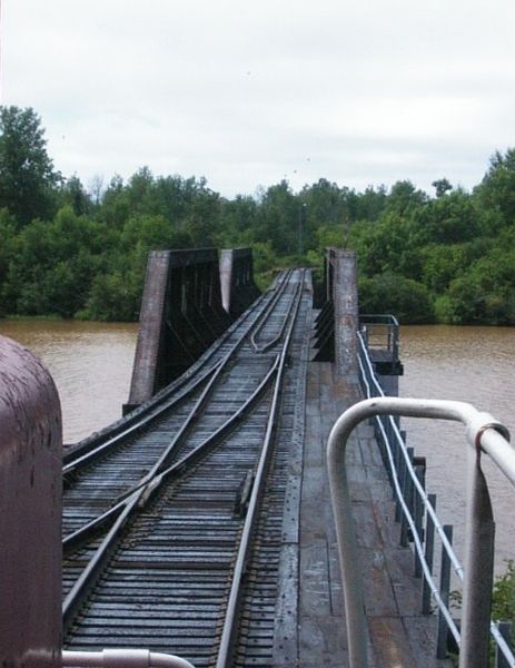 Ontonagon MI railroad bridge